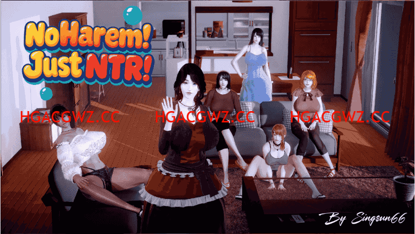 【歐美SLG/漢化/動态】沒有後宮隻是NTREp.1 AI版【PC+安卓/1.61G/更新】No Harem Just NTR [Ep.1]-IS充值【58】